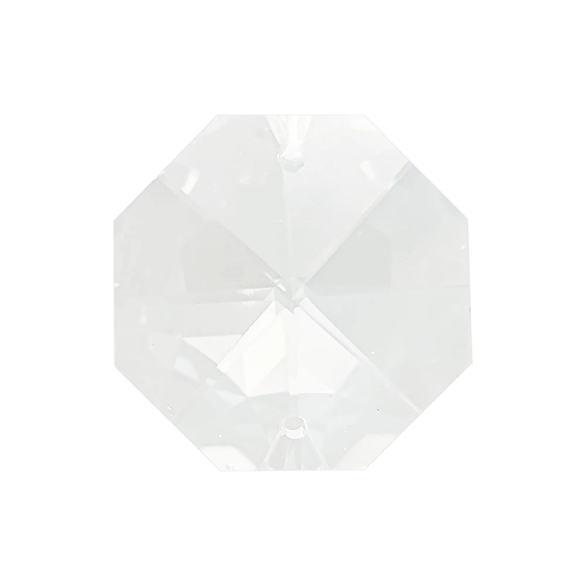 C50030  Crystal Octagon Without Ring 30mm